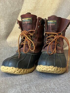 L.L.Bean 8” Insulated Bean Boots Women's Size 8 Gore-Tex Primaloft Duck Boots